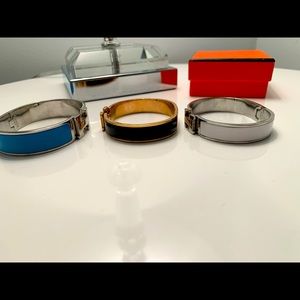 Hermes clic H bracelets